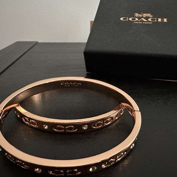 Coach Rose Gold Bangle - Picture 2 of 3
